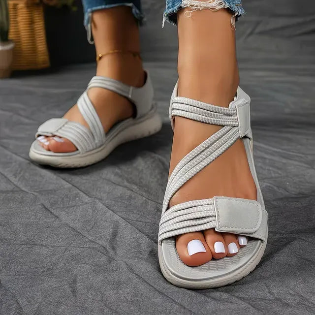 🔥2026 Summer Best Seller — Last Day Sale 60% OFF!🔥Women's Soft-Sole Orthopedic Sandals | Ultra-Comfortable Open-Toe Design