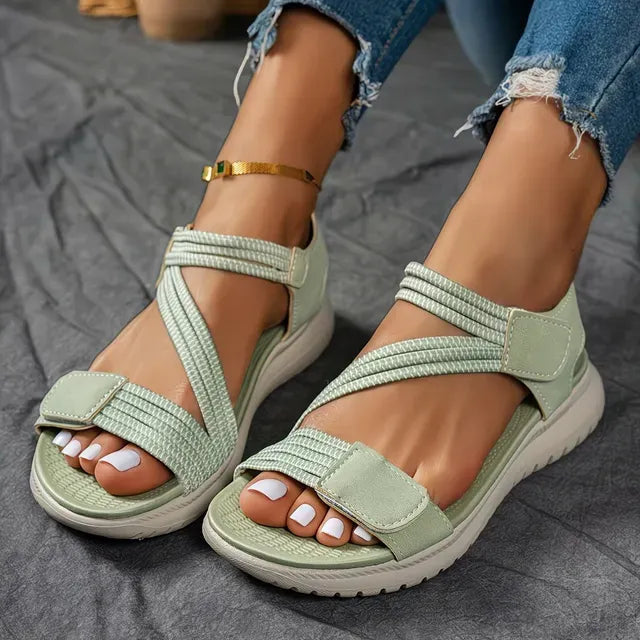 🔥2026 Summer Best Seller — Last Day Sale 60% OFF!🔥Women's Soft-Sole Orthopedic Sandals | Ultra-Comfortable Open-Toe Design