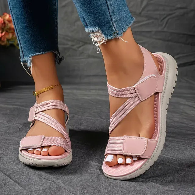 🔥2026 Summer Best Seller — Last Day Sale 60% OFF!🔥Women's Soft-Sole Orthopedic Sandals | Ultra-Comfortable Open-Toe Design