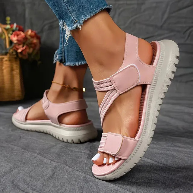 🔥2026 Summer Best Seller — Last Day Sale 60% OFF!🔥Women's Soft-Sole Orthopedic Sandals | Ultra-Comfortable Open-Toe Design
