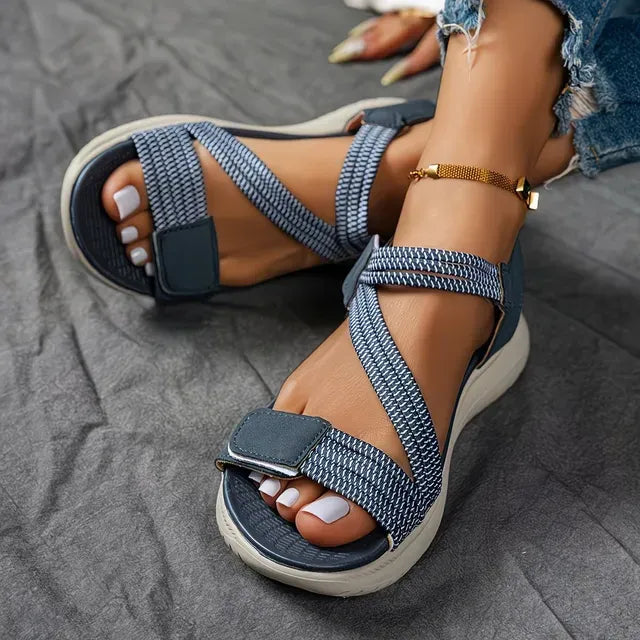 🔥2026 Summer Best Seller — Last Day Sale 60% OFF!🔥Women's Soft-Sole Orthopedic Sandals | Ultra-Comfortable Open-Toe Design