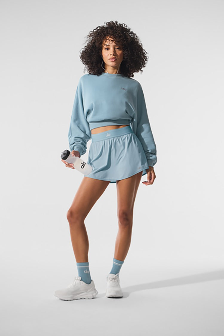 CROPPED ACCOLADE CREWNECK